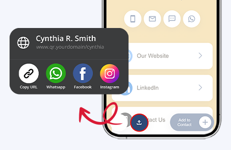 Direct URL Link Sharing